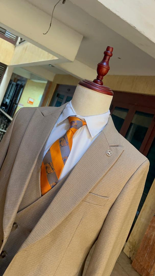 Corporate Turkish Style 3-Piece Men's Suit