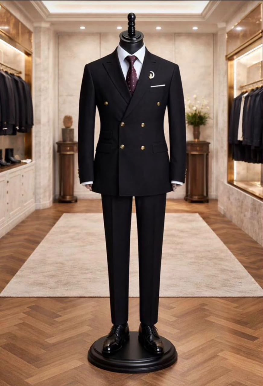Premium Daro Double Breasted Men's Suit