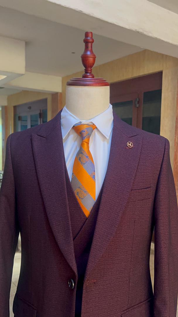 Corporate Turkish Style 3-Piece Men's Suit