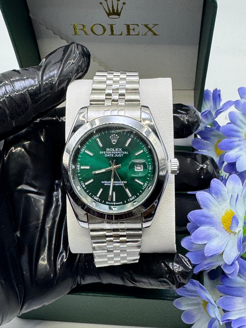 Rolex Datejust 41 – Green Ombré Dial Jubilee Bracelet Watch