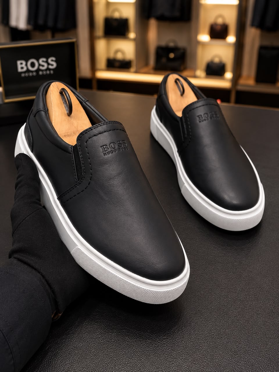 Classic Hugo Boss sneakers