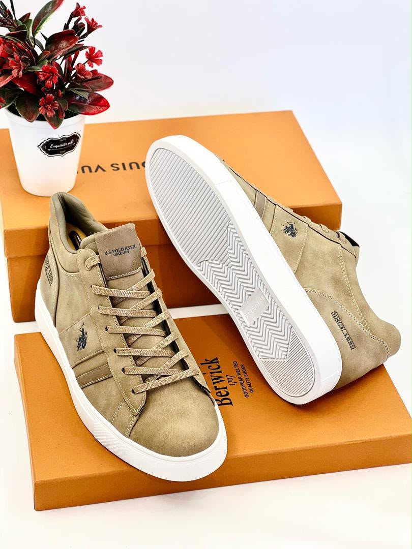 Polo Ralph Lauren Long Boot Sneakers – Unisex High-Top Shoes