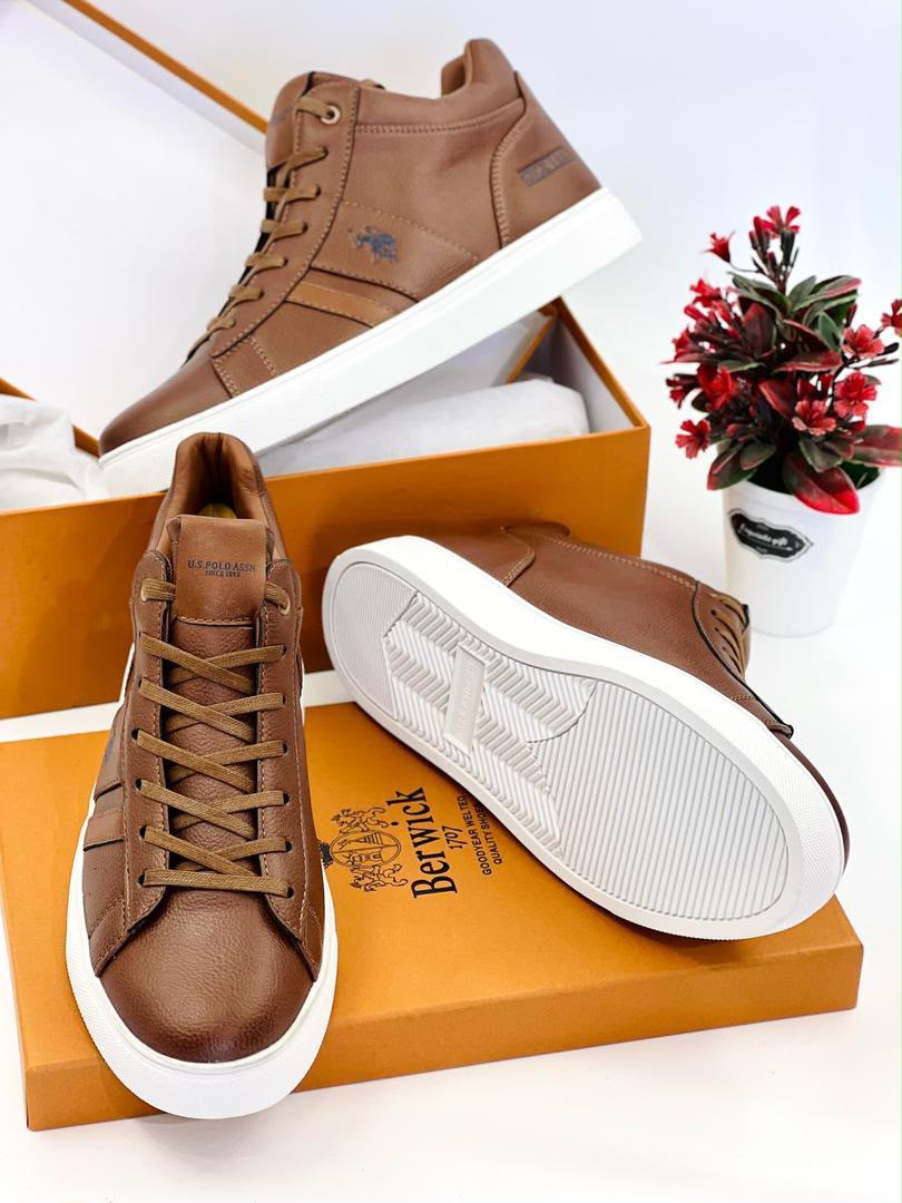 Polo Ralph Lauren Long Boot Sneakers – Unisex High-Top Shoes