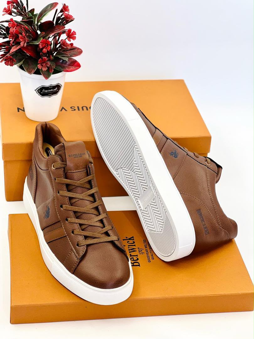 Polo Ralph Lauren Long Boot Sneakers – Unisex High-Top Shoes