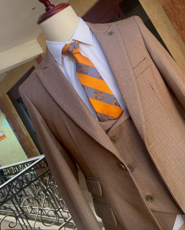 Royal Men's Premium Formal Suit | Classic Fit | Sizes 46-56