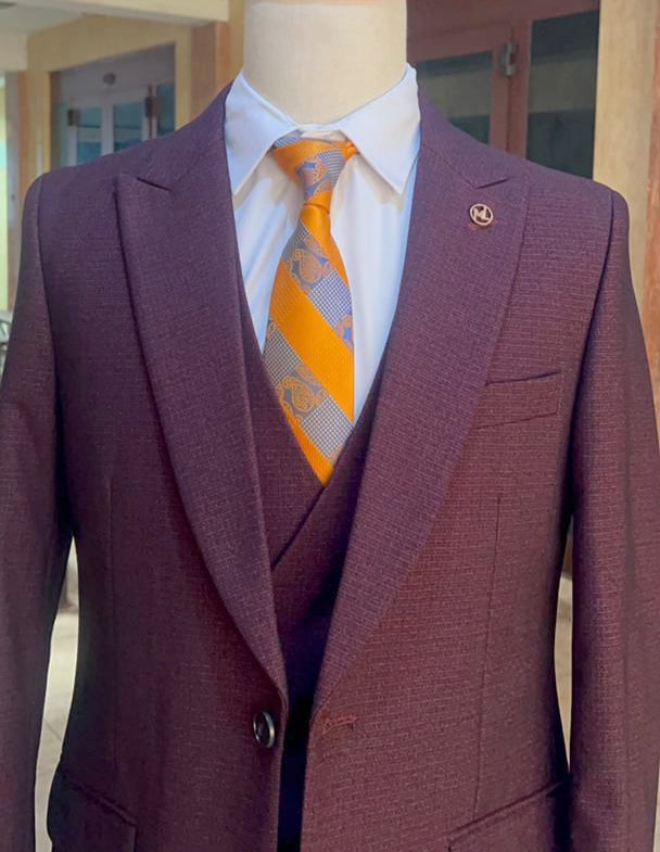 Royal Men's Premium Formal Suit | Classic Fit | Sizes 46-56