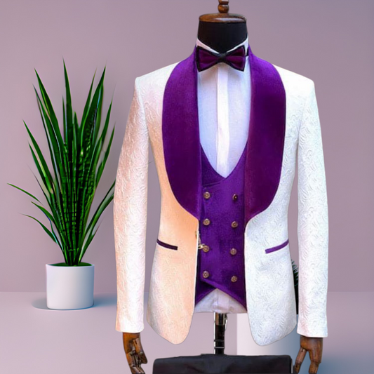 Premium Men's Wedding Suit – Multicolour Collection